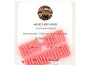 Waspada Penipuan Akun WhatsApp Bodong Mencatut Nama Plt Kadisdik Riau Edi Rusma Dinata