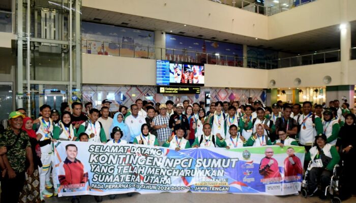 Sumatera Utara Raih Peringkat Lima di Peparnas 2024