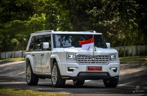 MV3 Maung Garuda Limousine: Kendaraan kepresidenan baru buatan PT Pindad