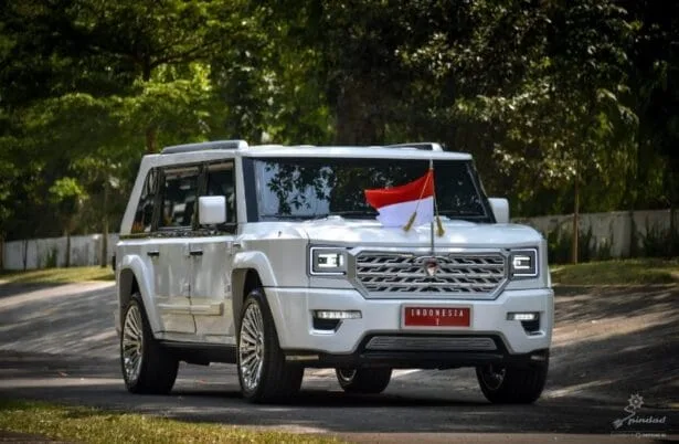 MV3 Maung Garuda Limousine: Kendaraan kepresidenan baru buatan PT Pindad