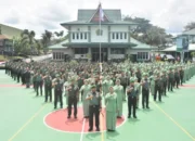 Danrem 031/WB Brigjend TNI Sugiyono Beserta Jajaran Kunjungi Makodim 0313/KPR