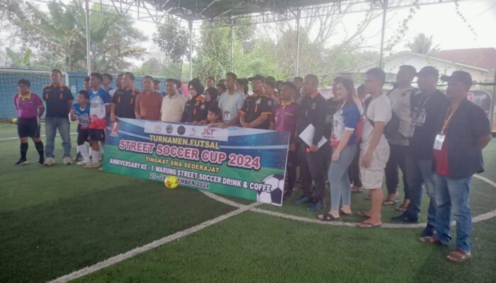 Jumiran Buka Turnamen Futsal Street Soccer Cup 2024 Tingkat SMA Sederajat