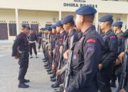 Pam Pilkada 2024 di Provinsi Riau, Brimob Polda Riau BKO Back Up Polres/Ta Polda Riau