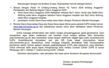 Aktivis Riau Desak Dana Desa 2025 Dikelola Pemerintah Pusat