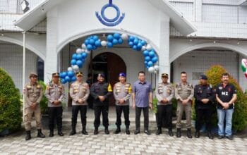 Pastikan keamanan Natal, Dansat Brimob Riau tinjau di Gereja HKBP Sukajadi