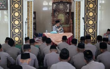 Brimob Riau Peringati Isra Mi’raj 1446 H, Dansat : tingkatkan Kualitas Ibadah dan Kinerja