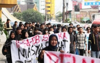 Buntut Banjir Pelalawan, IPMPB Geruduk DPRD Provinsi Riau