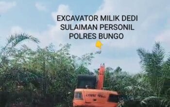 Mencuat! Oknum Personel Polres Bungo Diduga Punya Usaha PETI Selain Bisnis Kebun Bagi Hasil