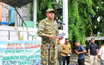 Pemkab Kepulauan Meranti Resmi Bentuk Satgas Sampah