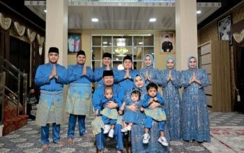Bupati Bengkalis Kasmarni Gelar Open House di Kediaman Pribadi