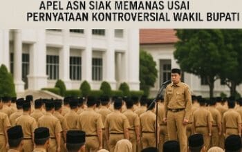 “Hak Hidup Bukan Sekadar Bisa Makan”: Apel ASN Siak Memanas Usai Pernyataan Kontroversial Wakil Bupati