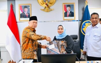 Bupati Bengkalis Usulkan Pembangunan Pelabuhan Penyeberangan dan Penambahan Dermaga ke Menteri Perhubungan