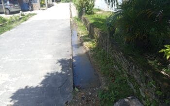 Warga Suka Damai Pangke Keluhkan Tak Ada Parit Limbah Rumah Tangga