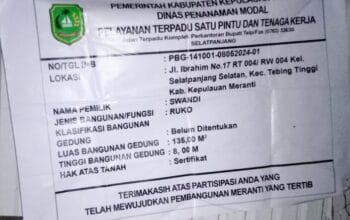 IMB Dianggap Expired, Bangunan Disegel: Swandi Gugat Pemkab Meranti ke Pengadilan
