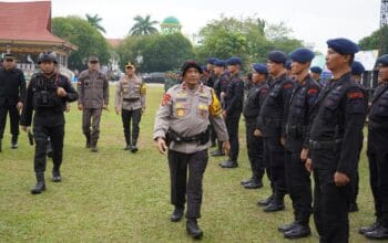Brimob Riau pastikan Festival Pacu Jalur 2025 aman dan lancar