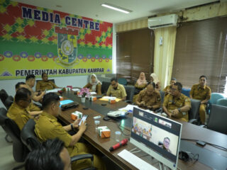 Pemkab Kampar Ikuti Pemaparan Kinerja APBD dalam Rakor Percepatan DAK Fisik 2025 