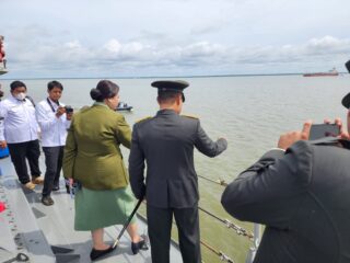 Pangdam XIX/TT Kibarkan Semangat Juang dari Laut Dumai di Hari Pahlawan ke-80