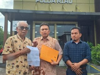 Rektor Unri, Ketua LPPM, dan GM PLN UIP II Dilaporkan ke Polda Riau Terkait Dugaan Penipuan dan Penggelapan Proyek ROW Rp2,08 M