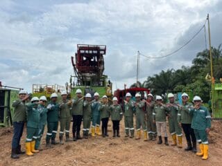 Direksi SPR Tinjau Lapangan Pasca Insiden Pipa Gas di PHR