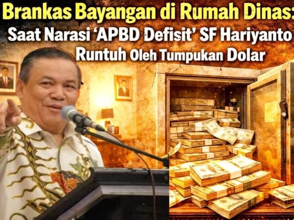 Brankas Bayangan di Rumah Dinas: Saat Narasi 'APBD Defisit' SF Hariyanto Runtuh oleh Tumpukan Dolar