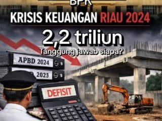 Runtuhnya Keuangan Riau 2024: Pertama Kali Sejak Provinsi Berdiri