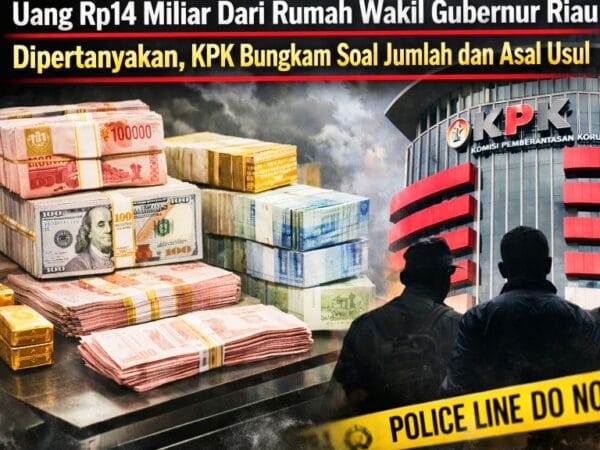 Geger, Uang Sitaan KPK dari Rumah Wagub Sf Haryanto berjumlah 14 Miliar, KPK masih Bungkam.!
