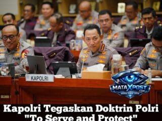 Kapolri Tegaskan Doktrin To Serve and Protect "Melindungi dan Melayani"