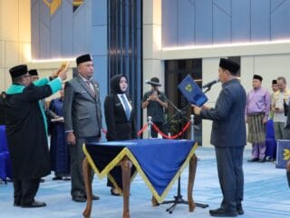 Pemko Pekanbaru Lantik 22 Pejabat, Perombakan Besar Terjadi di Dishub dan Sekretariat DPRD