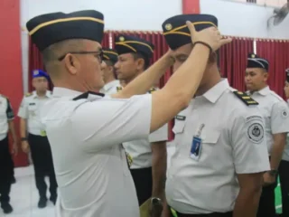 Prosesi Kenaikan Pangkat 20 Pegawai Lapas Pekanbaru Tegaskan Komitmen Tingkatkan Kinerja