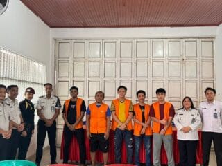 Rutan Siak Gelar Tes Urine Acak, Seluruh Petugas dan Warga Binaan Dinyatakan Negatif Narkotika