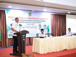 Pemkab Meranti Arahkan Anggaran 2027 untuk Pengentasan Kemiskinan dan Stunting