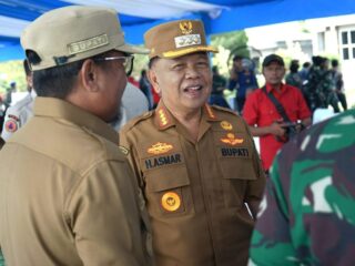 Bupati Asmar Hadiri Apel Kesiapsiagaan Karhutla Nasional 2026 di Pekanbaru