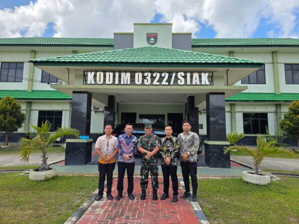 Rutan Siak Perkuat Sinergi dengan Kodim 0322/Siak Jelang Idul Fitri