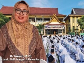 Kepsek SMPN 4 Pekanbaru Bantah Tuduhan Tak Miliki Sertifikat CKS