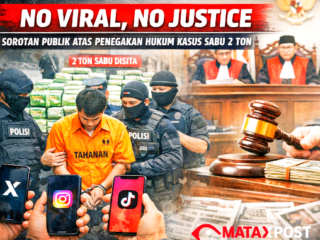 No Viral, No Justice: Sorotan Publik atas Penegakan Hukum Kasus Sabu 2 Ton