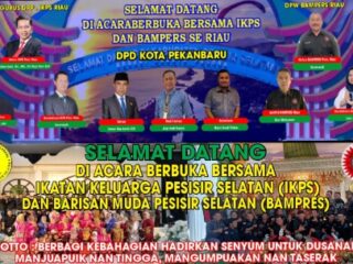 Silaturahmi Akbar Perantau Pessel di Riau! IKPS dan BAMPERS Satukan Dusanak dalam Buka Puasa Bersama