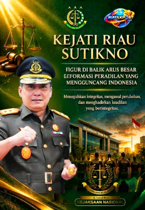 Kejati Riau Sutikno: Figur di Balik Arus Besar Reformasi Peradilan yang Mengguncang Indonesia
