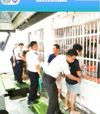 Pasca Lebaran, Rutan Siak Gencarkan Razia Insidentil Demi Menjaga Kamtib Tetap Kondusif