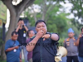 Gabungan Mahasiswa Rohil Gelar Aksi Unjuk Rasa, Desak Kapolda Copot Kapolres Rokan Hilir