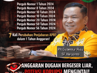 Menguak Skandal Gagal Bayar Triliunan di Riau: Emphasis Of Matter, Pergeseran Anggaran dan Potensi Korupsi