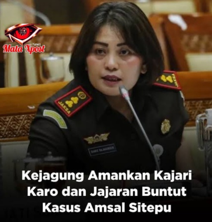 Kejagung Periksa Kajari Karo dan Tim JPU, Buntut Kasus Amsal Sitepu