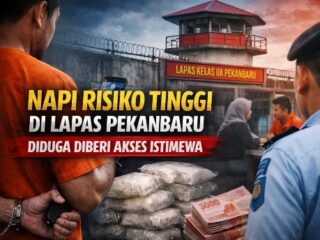 Napi Risiko Tinggi di Lapas Pekanbaru Diduga Nikmati Akses Istimewa