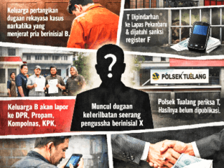 Di Balik Kasus Narkotika Polsek Tualang: Dugaan Pemaksaan dan Kongkalikong Mencuat