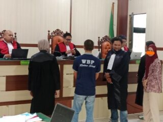 Skandal Polsek Tualang Bag 16: Eksepsi, Kuasa Hukum Sanggah Dakwaan Bersifat Asumtif dan Tidak Jelas