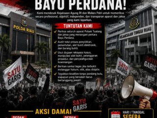 Satu Garis Bongkar Sejumlah Fakta Persidangan, Laporkan Aparat Polsek Tualang dan Jaksa ke Mabes Polri dan Kejaksaan Agung (Bag27).