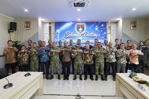 Kodam XIX/Tuanku Tambusai Perkuat Pengamanan Obvitnas, Pertamina Datangi Makodam di Pekanbaru