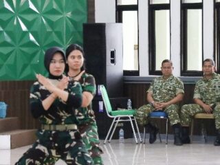 Kodam XIX Tuanku Tambusai Matangkan Atlet Pencak Silat Militer Jelang Lomba Virtual TNI AD