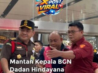 Dugaan Korupsi MBG, Kejagung Tahan Eks Kepala BGN Dadan Hindayana
