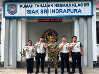 Karutan Siak Sambut Kunjungan Dandim 0322/Siak, Pererat Sinergitas Antarinstansi