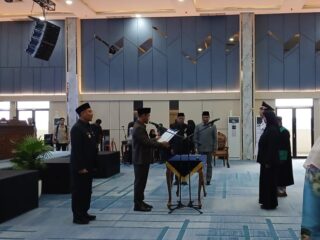 Agung Nugroho Lantik 39 Pejabat Pemko Pekanbaru, Simak Daftar Lengkapnya